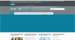 Desktop Screenshot of guiadelacalidad.com
