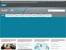 Tablet Screenshot of guiadelacalidad.com